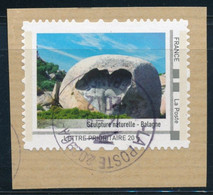 France-IDTimbre - Sculpture Naturelle -Bretagne - YT IDT 7 Oblitéré Cachet Rond (sur Fragment) - Used Stamps