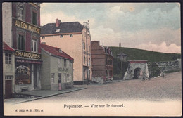 +++ CPA - PEPINSTER - Vue Sur Le Tunnel - Commerce - Café - Couleur  // - Pepinster