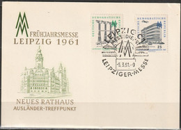 DDR 1961 Mi-Nr.813 - 814  Leipziger Frühjahrsmesse 1961 ( D 5844 ) Günstige Versandkosten - Cartas