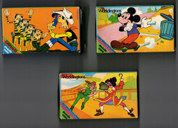 LOT 3 MINI PUZZLES MICKEY LUCLY LUKE PETER PAN ED GRIMAUD - Puzzles