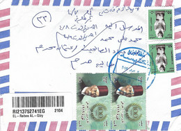 Egypt 2019 Safarlyat Prime Minister Saad Zaghloul 1919 Revolution Domestic Registered Returned Cover - Briefe U. Dokumente
