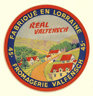 1 Etiq. Fromagerie VALFENSCH Lorraine Neuve 17,8 Cm - Cheese