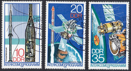 DDR - 1978 -  Serie Completa  Gommata E Obliterata: Yvert 1980/1982, 3 Valori. - Usados