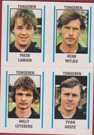 Panini Football Voetbal 80 1980 KSK Tongeren Sticker Nr. 420 Freek Lamain Henk Witjes Willy Leyssens Yvan Hoste - Sport