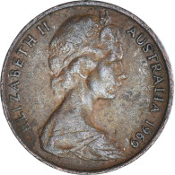 Monnaie, Australie, Cent, 1969 - Cent