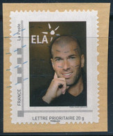 France-IDTimbre - ELA - Zidane - YT IDT 13 Oblitéré (sur Fragment) - Used Stamps