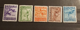 ROMÂNIA BALKANIADE ATHLETICS SET MNH - Autres & Non Classés