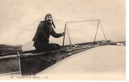 Portrait De L'aviateur LOUIS BLÉRIOT - CPA - Aviateurs