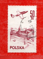 (Us.5) POLONIA ° - AIRMAIL - 1978 - AVIONS.  Yv. 58.  Oblitéré Come Scansione - Oblitérés