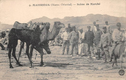 ¤¤  -  MAROC   -   MAHIRIDJA    -   Scène De Marché    -  Militaires   -   ¤¤ - Altri & Non Classificati