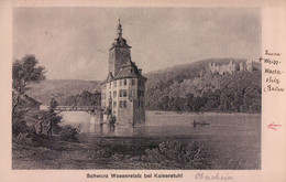 Schwarz Wasserstelz Bei Kaiserstuhl. (Wasserburg Schwarzwasserstelz, Fisibach). - Kaiserstuhl