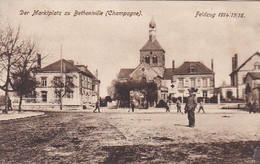 AK Bétheniville - Der Marktplatz Zu Bétheniville - Champagne -  1916 (62140) - Bétheniville