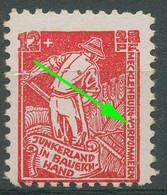 SBZ Mecklenburg-Vorpommern 1945 Bodenreform Mit Plattenfehler 25 A I Postfrisch - Zone Soviétique