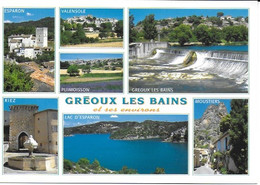 Gréoux Les Bains Et Ses Environs, Multi Vues - Non écrite - Gréoux-les-Bains
