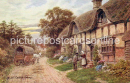 ELMLEY CASTLE WORCESTERSHIRE OLD COLOUR ART POSTCARD A.R. QUINTON NO 1318 - Quinton, AR