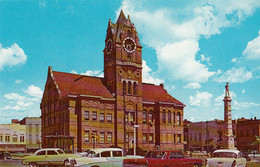 3025 – Anderson Courthouse – South Carolina USA – Confederate Monument – Cars 1960s Voitures – VG Condition – 2 Scans - Anderson