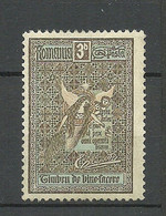 ROMANIA Rumänien 1906 Michel 173 (*) Mint No Gum - Ongebruikt