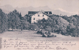 Chexbres VD, Hôtel Pension Du Signal (7.4.1900) - Chexbres