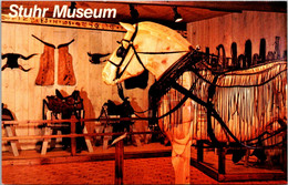 Nebraska Grand Island The Stuhr Museum Of The Prairie Frontier Gus Fonner Memorial Rotunda Percheron Horse - Grand Island