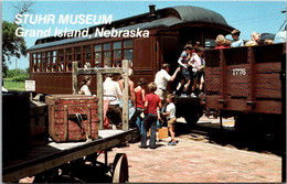 Nebraska Grand Island The Stuhr Museum Of The Prairie Frontier Turn-Of-The-Century Steam Train - Grand Island