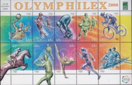 Australia 2000 Olymphilex  Sc 1862k Mint Never Hinged - Ungebraucht