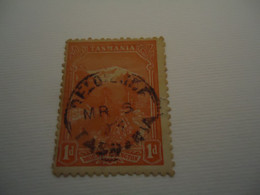 TASMANIA USED STAMPS  LANDSCAPES  WITH  POSTMARK - Other & Unclassified