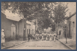 SAIDA - Route De Géryville ( Défilé De La Légion ) - Saida