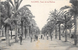 ALICANTE - Paseo De Los Martires - Alicante