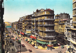 13 - Marseille - La Canebière Au Carrefour De La Rue De L'Arbre - Canebière, Centre Ville