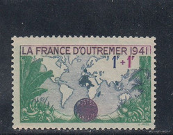 France - Année 1941 - Neuf** - N°YT 503 - Pour La France D'Outre-Mer - Unused Stamps