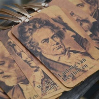 China Bookmark，World Famous Musician, Beethoven/Tchaikovsky/Mendelssohn Etc，10 bookmarks - Marque-Pages