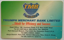 Nigeria 80 Units 3NAIF " Triumph Merchant Bank Ltd." - Nigeria