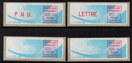 LSA TYPE COMETE - MIRIBEL C001 01249 / PNU - LETTRE - 3.70 - 5.60 / ATM (ref 9241F) - 1988 Type « Comète »