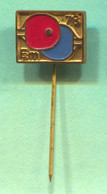 Table Tennis Tischtennis Ping Pong - European Championship 1978. Vintage Pin  Badge Abzeichen - Table Tennis