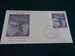 Congo 1977 World Health Day FDC VF - FDC