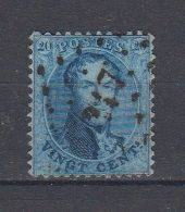 BELGIË - OBP - 1863 - Nr 15A  (PT 217 - (LIEGE) - Coba + 1.00 € - Puntstempels