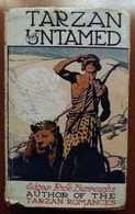 C1 Edgar Rice Burroughs TARZAN The UNTAMED Methuen 1921 JAQUETTE Dust Jacket PORT INCLUS France - Antes De 1950