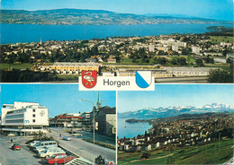 Switzerland Horgen Multi View Post Card - Horgen