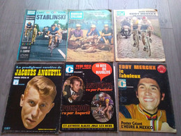 Lot 6 Numéros Miroir Du Cyclisme. - Bücherpakete