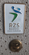 SLOVENIA Handball Federation RZS Pin Badge - Handball