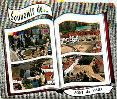 Pont De Vaux * Souvenir Du Village * Cp 4 Vues - Pont-de-Vaux