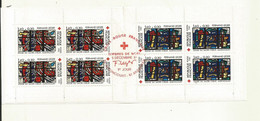 CARNET CROIX ROUGE 1981 OBLITERATION PREMIER JOUR. - Red Cross