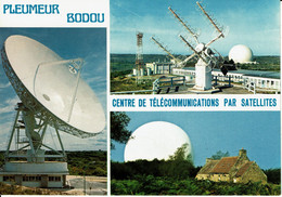 CP 22 PLEUMEUR-BODOU Le Centre De Télécommunication L'Antenne BP 4 Le Command Tracker Et Le Radome - Pleumeur-Bodou