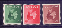 Great Britain 1936 Edward VIII 3 Val. Invert WMK - Nuevos