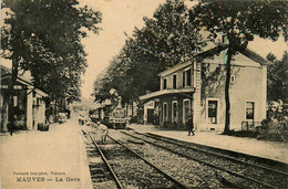 Mauves * Vue Sur La Gare * Le Train * Ligne Chemin De Fer - Andere & Zonder Classificatie