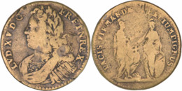France - Jeton Louis XV - 1719 - La Prise De Fontarabie - F.13216 - 11-172 - Monarchia / Nobiltà