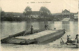 Creil * Le Bac De Verneuil * Passeur * Lavoir Laveuses - Creil