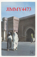 CPSM - MEKNES - Bab El Mansour En 1966 ( Bien Animée ) N° 871 - Edit. JEFF - Meknès