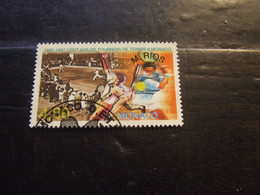MONACO 1997 TENNIS SOPRASTAMPATO 4,60 F USATO - Used Stamps