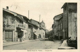 St Jean Le Vieux * La Grande Rue Du Village - Zonder Classificatie